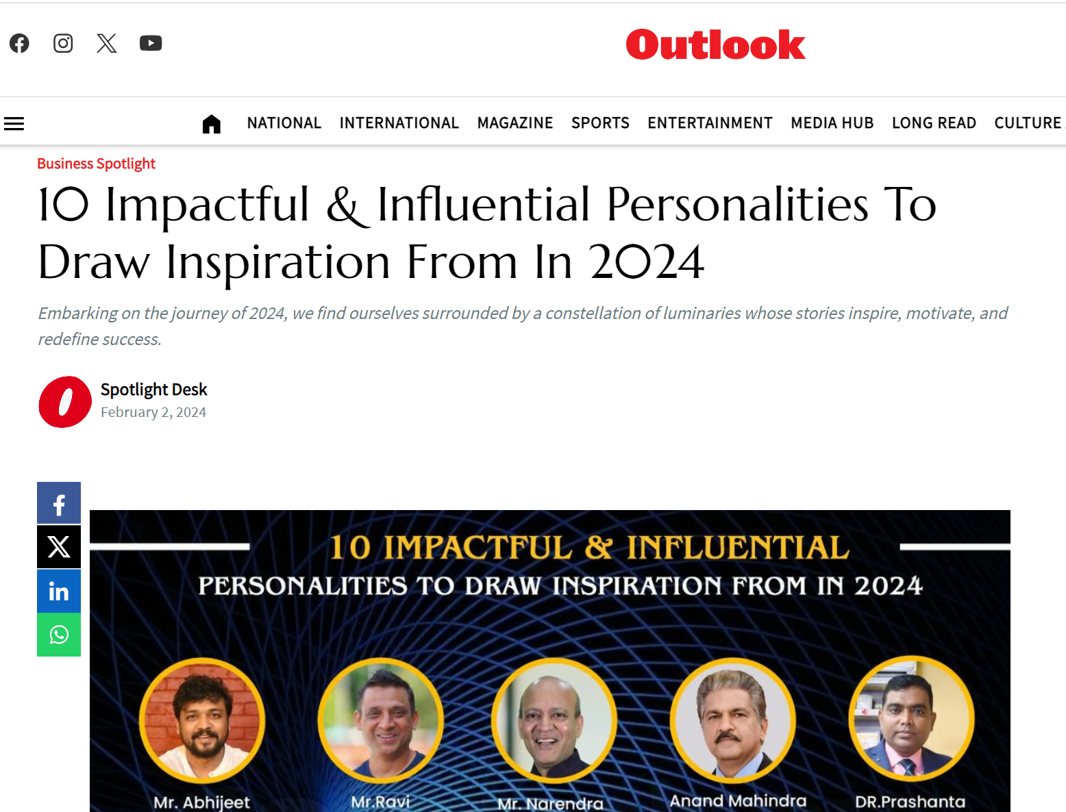 Ravi Kaklasaria edForce CEO is one of the 10 Impactful & Influential Personalities To Draw Inspiration From In 2024Ravi Kaklasaria edForce CEO is one of the 10 Impactful & Influential Personalities To Draw Inspiration From In 2024
