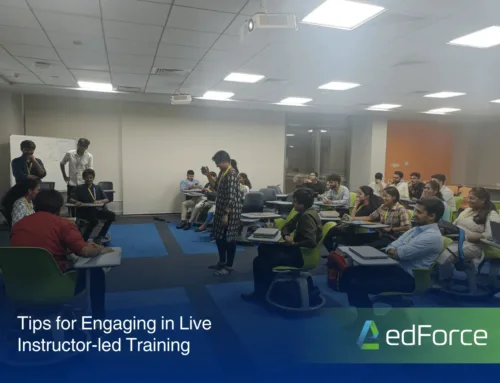 Tips for Engaging in Live Instructor-Led Training by edForce