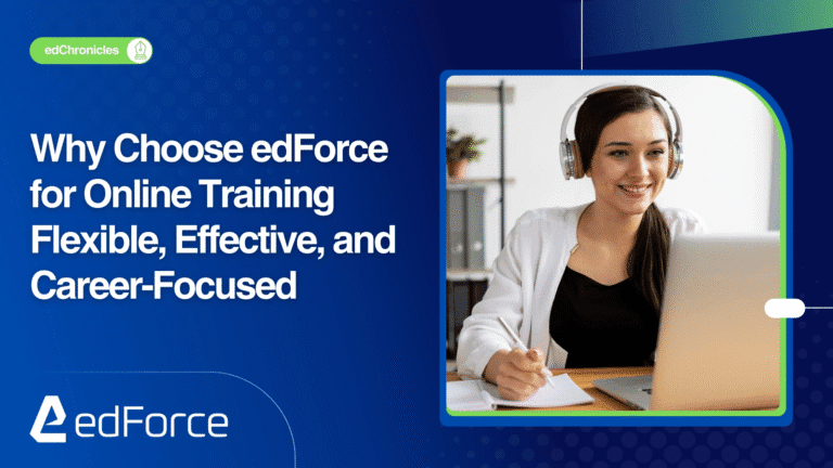 edForce for Online Training