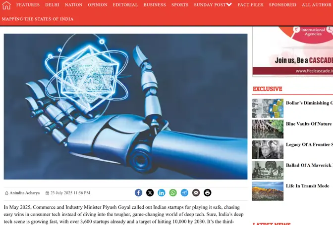 edForce | Can India own deep tech future
