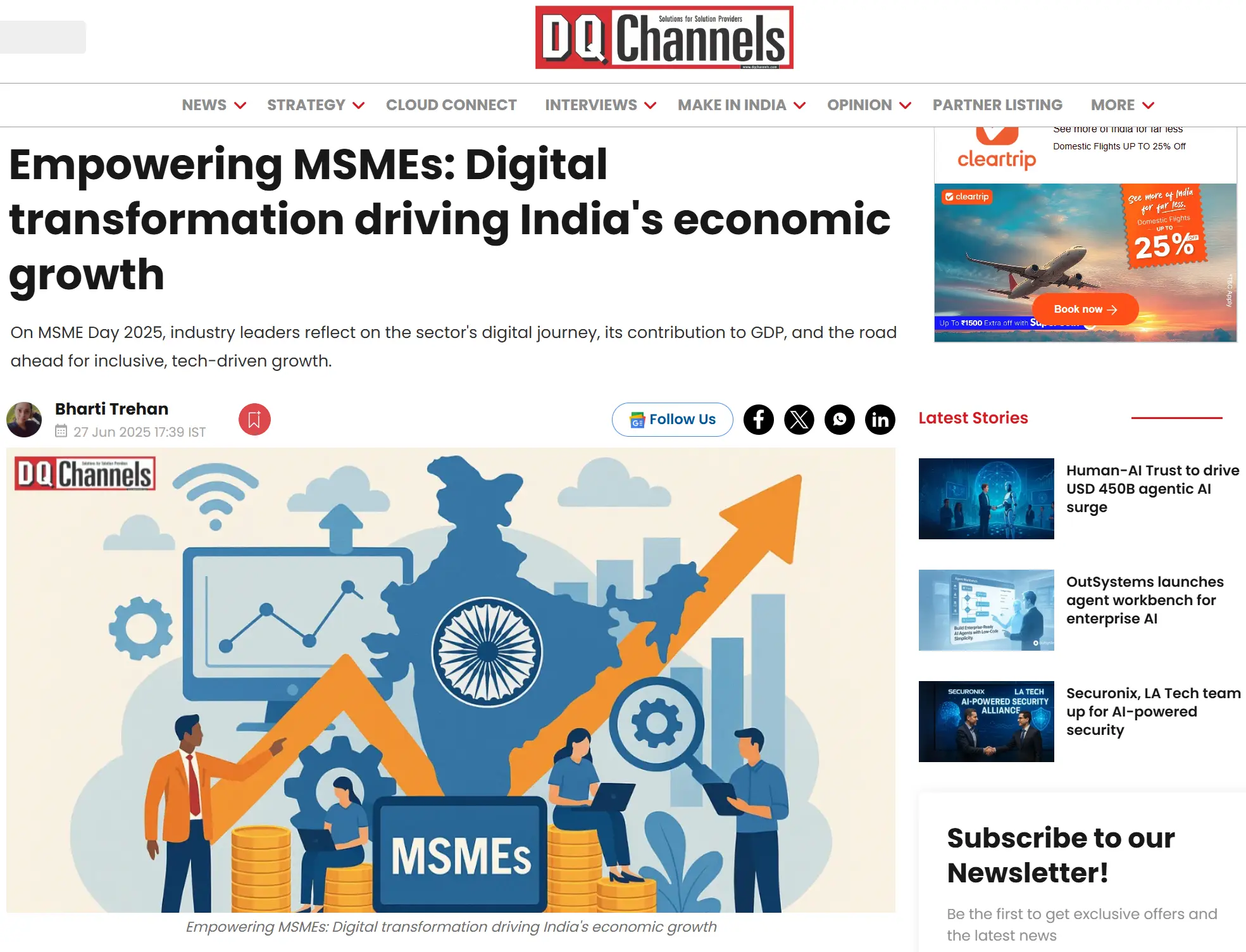 Empowering MSMEs Digital transformation driving India's economic growth | edForce