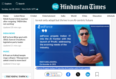 Ravi Kaklasaria edForce