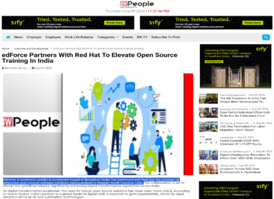edForce Partners With Red Hat
