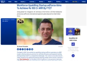 Workforce upskilling edForce