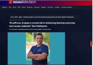 edForce in Indian Television