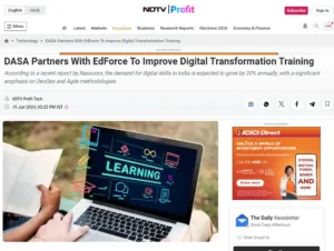 edForce in NDTV News