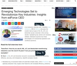 edForce in Theweek