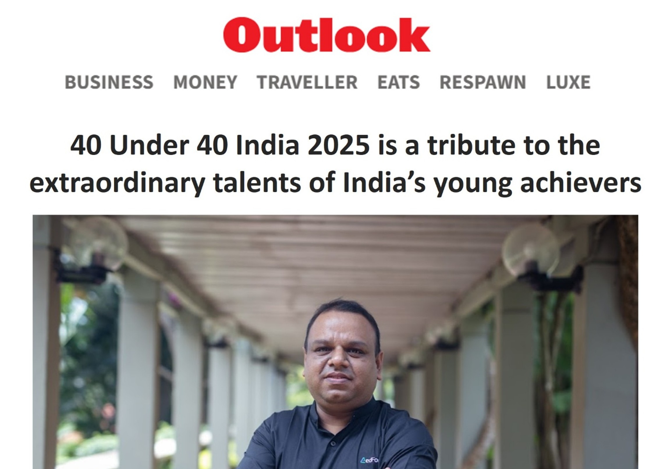 40 Under 40 India 2025 is a tribute to the extraordinary talents of India's young achievers