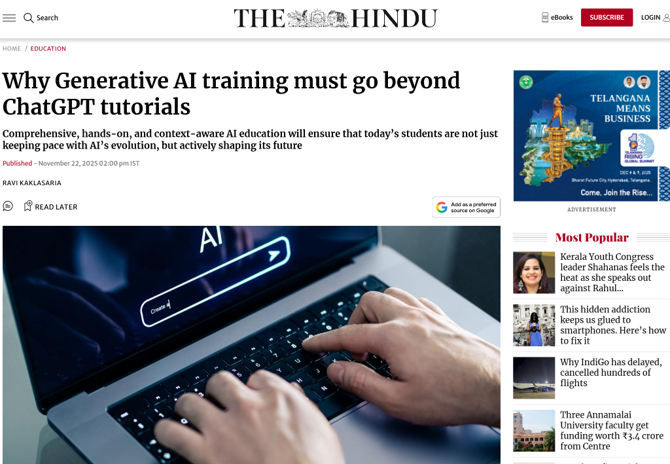 Why Generative AI training must go beyond ChatGPT tutorials