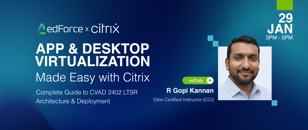 edTalk by edForce free for all