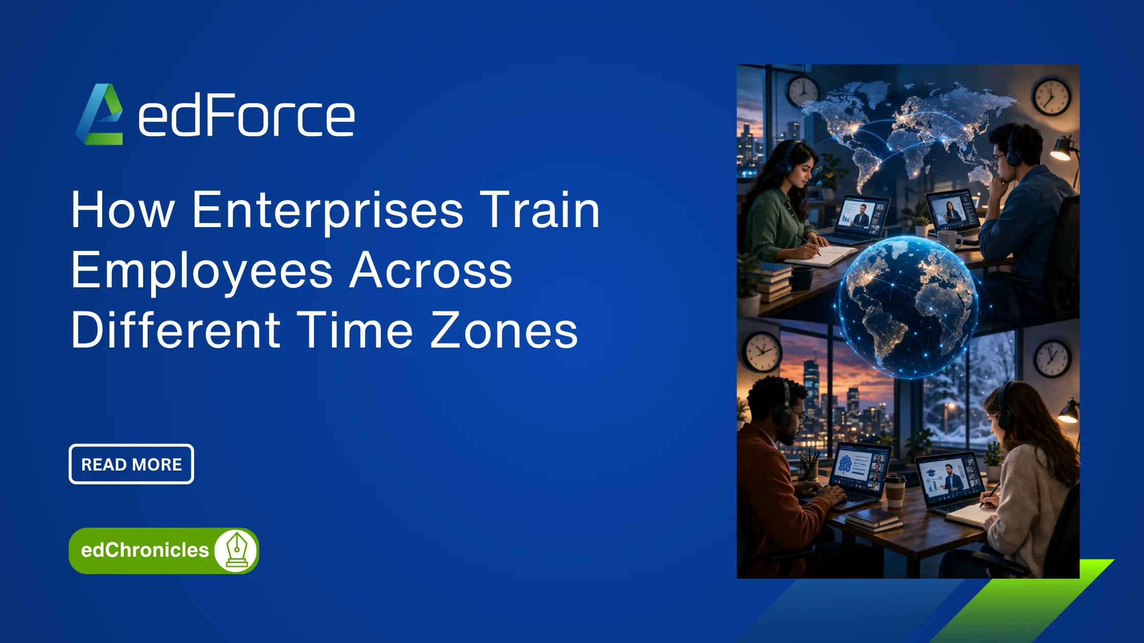 edforce.co - How Enterprises Train Employees Across Different Time Zones