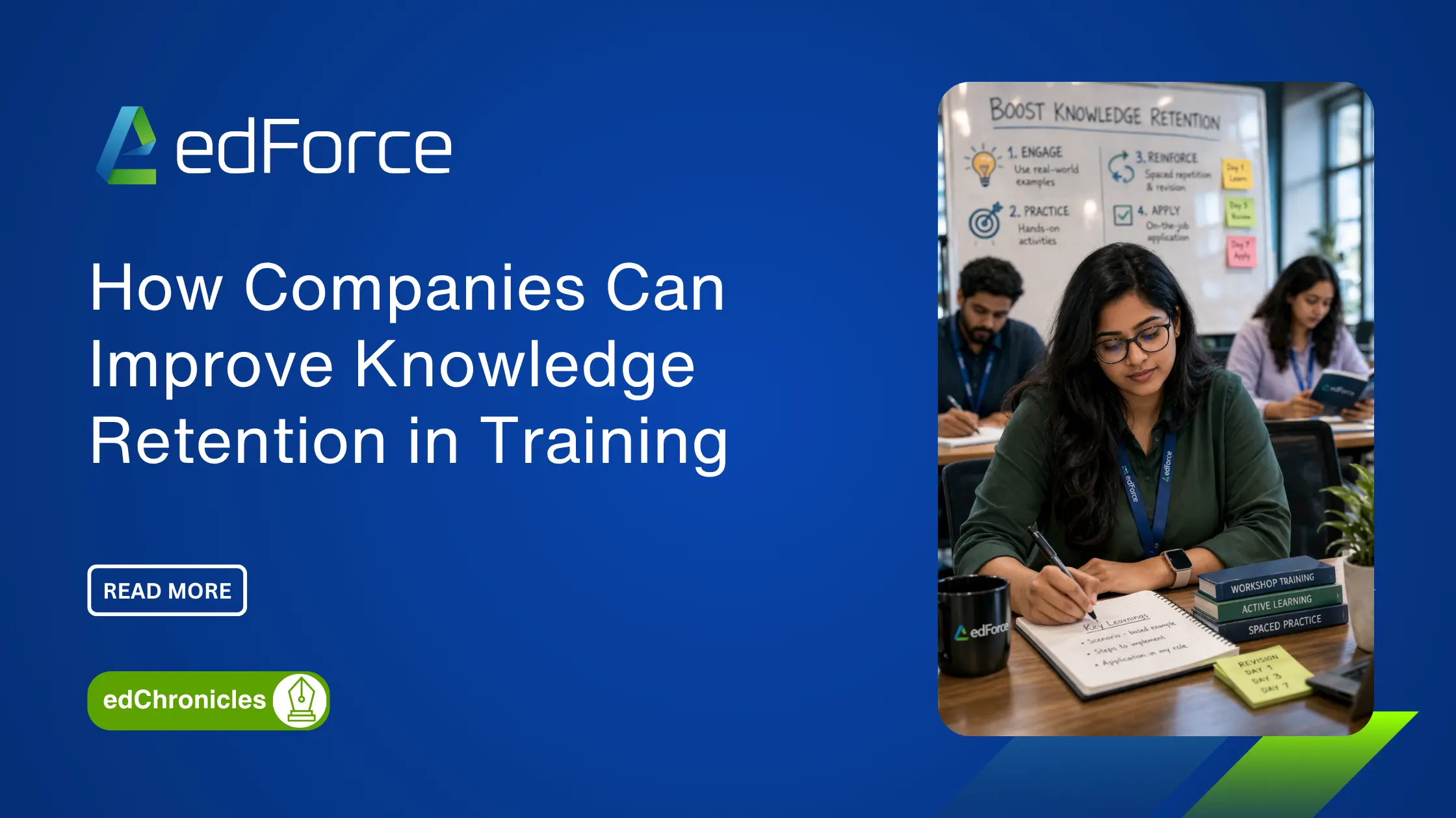 edforce.co - How Companies Can Improve Knowledge Retention in Training