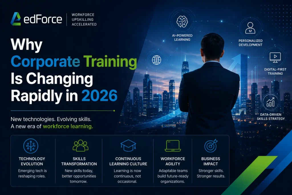 Why Corporate Training Is Changing Rapidly in 2026 - edforce.co